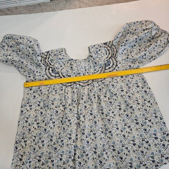 Johnny Was Tatiana Floral Top Blouse Embroidered Peasant Cottage XL - Picture 11 of 12